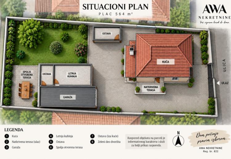 Apatin – kompletno renovirana kuća 118 m², plac 564 m²